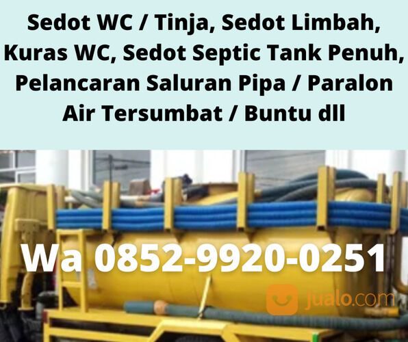 Wa 0852.9920.0251 Terdekat Murah Jasa Sedot Wc Pontianak