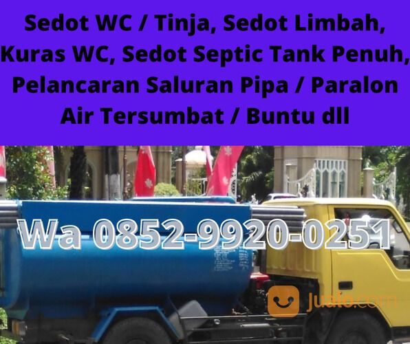 Wa 0852.9920.0251 Terdekat Murah Jasa Sedot Wc Pontianak