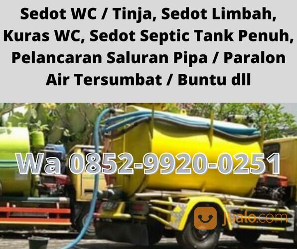 Wa 0852.9920.0251 Terdekat Murah Jasa Sedot Wc Pontianak