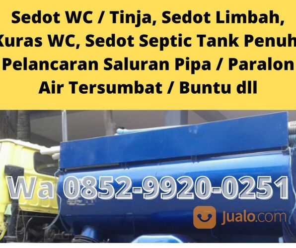 Wa 0852.9920.0251 Terdekat Murah Jasa Sedot Wc Pontianak