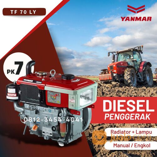 Mesin YANMAR TF 70 LY 7 PK Diesel Solar Radiator - Lampu