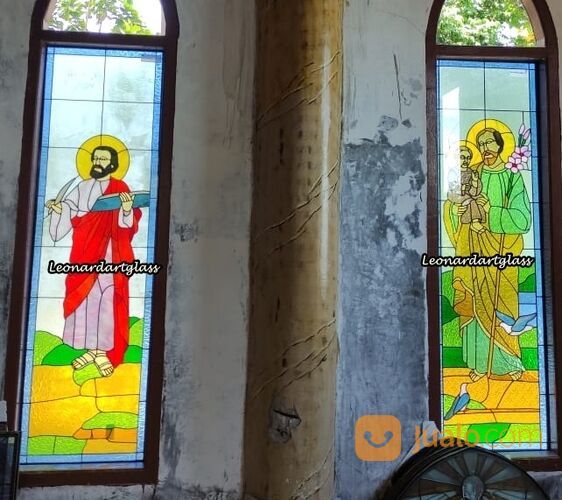 Kaca Patri Stained glass murah surabaya