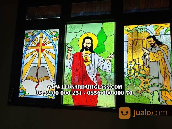 Kaca Patri Stained glass murah surabaya