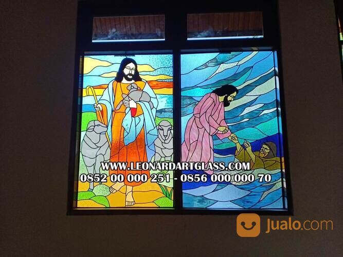 Kaca Patri Stained glass murah surabaya