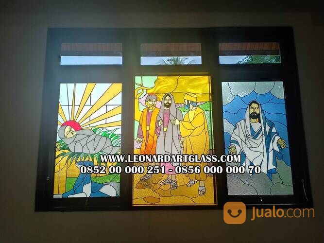 Kaca Patri Stained glass murah surabaya