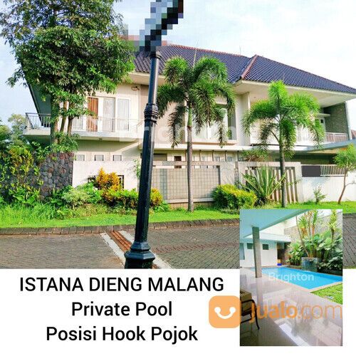 RUMAH MEWAH HOOK KOLAM RENANG PRIBADI ISTANA DIENG MALANG