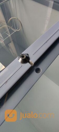 PROMO CUCI GUDANG GEA SD-103 SLIDING FLAT GLASS FREEZER/KULKAS KACA