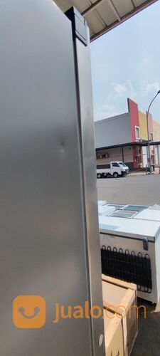 PROMO CUCI GUDANG Gea GF-307 Upright Freezer With Drawer No Frost Multi Flow System (T)