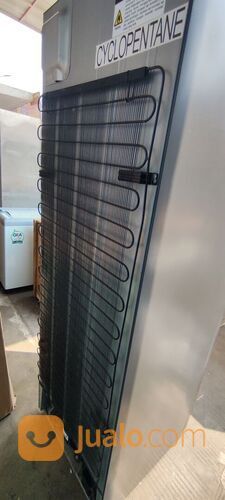 PROMO CUCI GUDANG Gea GF-307 Upright Freezer With Drawer No Frost Multi Flow System (T)