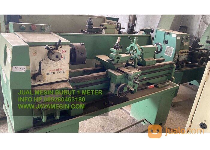 MESIN BUBUT SECOND MEJA 1 METER