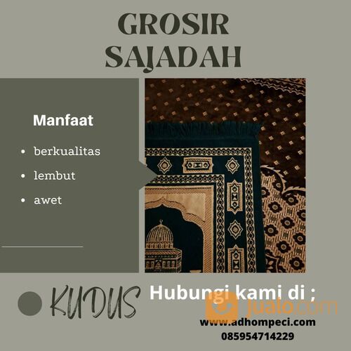 Grosir Sajadah Kudus Terkeren - 085954714229