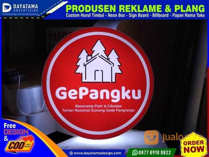 Jasa Papan Reklame dan Neon Box Garut