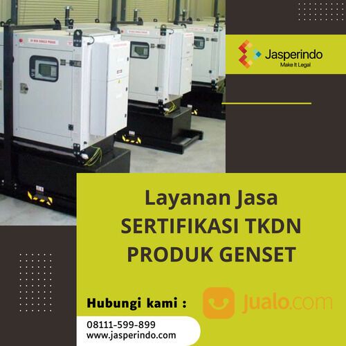 SERTIFIKASI TKDN PRODUK GENSET
