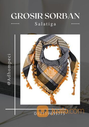 Pusat Grosir Sorban Salatiga Termurah Dan Terbaik - 082139653775