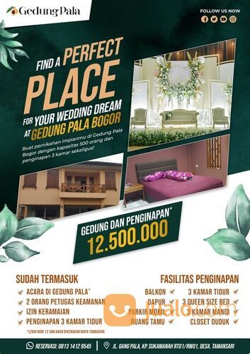 Sewa gedung pernikahan bogor 0857 1732 9001