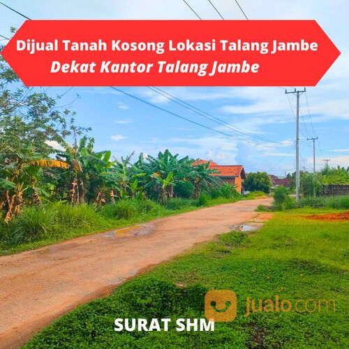 Tanah Kosong Lokasi Talang Jambe dekat Pesantren Aulia Cendekia