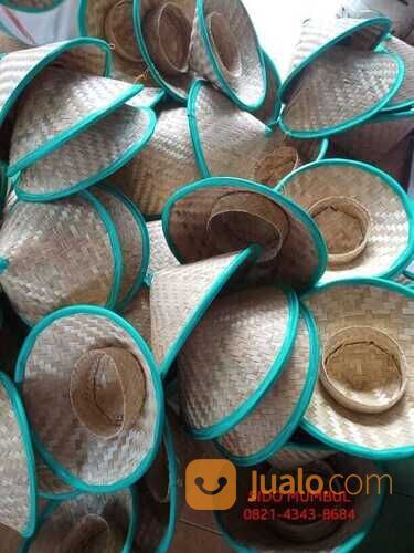 Caping Topi Petani Sawah Bambu