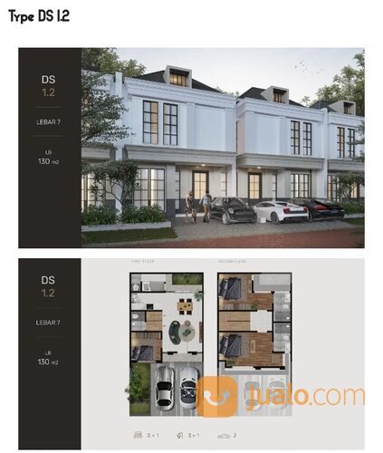 Project Terbaru Dian Istana Tipe Modern Classic Free Semua Biaya Siap Kpr