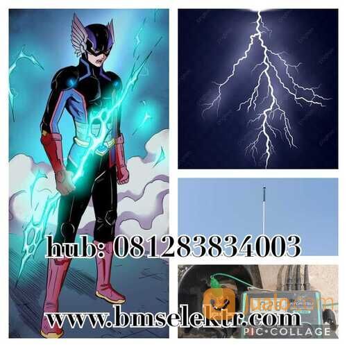 Proma Pasang penangkal Petir Tiang Triangle & Monopole