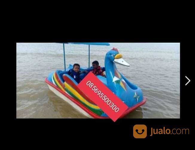 sepeda air bebek bebekan sedang/perahu wisata air gowes/perahu bebek goes