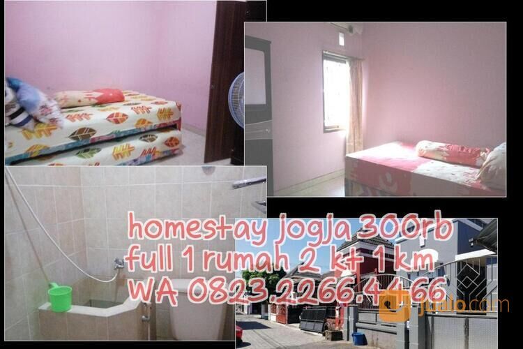 Sewa Homestay Yogya Amikom UNY Hartono Mall Malioboro 20mnt Concat J Bulanan Harian Strategis AC 2KT