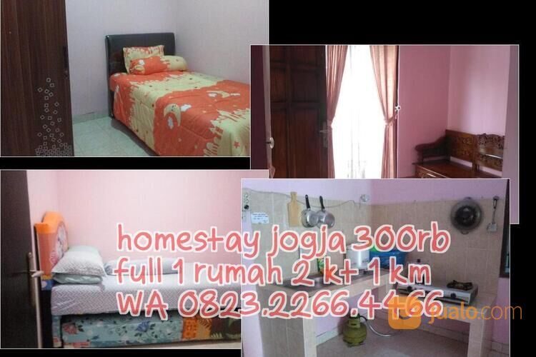 Sewa Homestay Yogya Amikom UNY Hartono Mall Malioboro 20mnt Concat J Bulanan Harian Strategis AC 2KT
