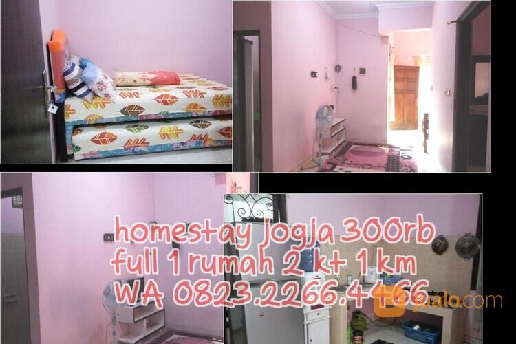 Sewa Homestay Yogya Amikom UNY Hartono Mall Malioboro 20mnt Concat J Bulanan Harian Strategis AC 2KT