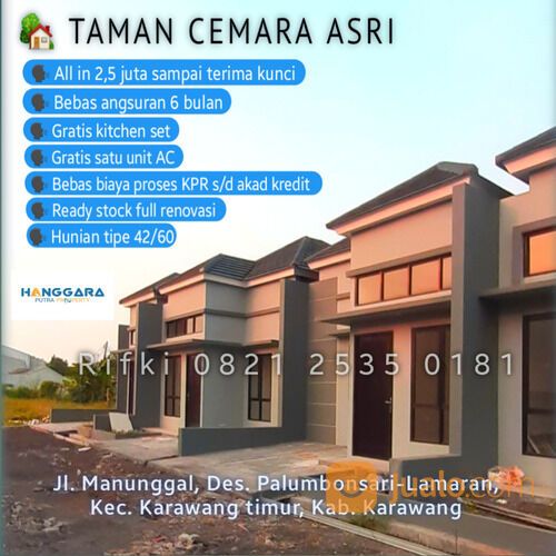 Rumah non subsidi Taman Cemara Asri Karawang