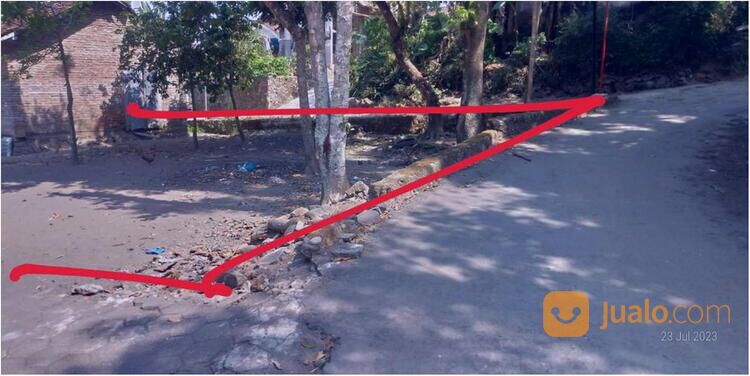 Tanah di Jalan Raya Tempel-Seyegan, Tanah Murah Dekat Pasar Gendol