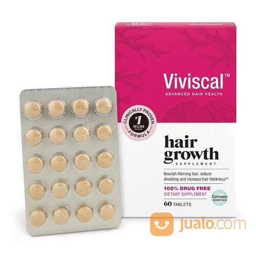 Viviscal Hair Growth Penumbuh Rambut Lebih Tebal, Lebih Penuh Terbukti