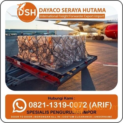 Jasa Impor Door to Door Via Udara dari Australia, Korea, Jepang, Malaysia, Thailand Dll