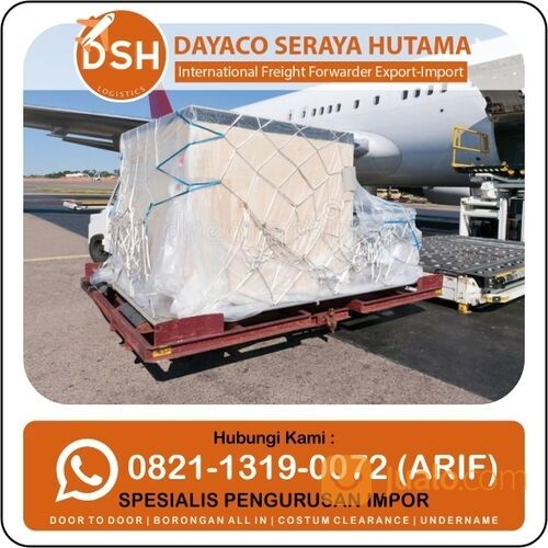 Jasa Impor Door to Door Via Udara dari Australia, Korea, Jepang, Malaysia, Thailand Dll