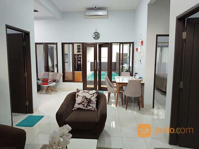 Rumah Mewah 2 Lantai FULL FURNISHED Harga Terjangkau Di Dalam Cluster Bogor Selatan Kota Bogor