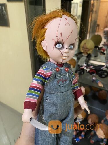 Rare Boneka Chucky Doll Singapore Original Living Dead Unik Action Figure Langka