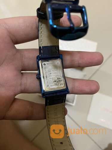 Bonia Feat Swarovski Women Watch Blue Navy Jam Tangan Wanita Original Garansi Resmi