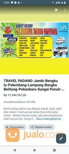 Travel Padang-Bangka