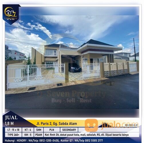 Rumah Pontianak jalan Paris 2