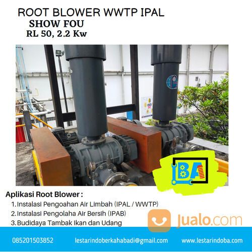 Root Blower IPAL WWTP Aerasi Di Semarang
