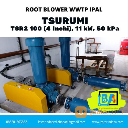 Root Blower IPAL WWTP Aerasi Di Semarang