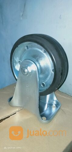 Roda troli karet nilon telfon 2 in - 12 in