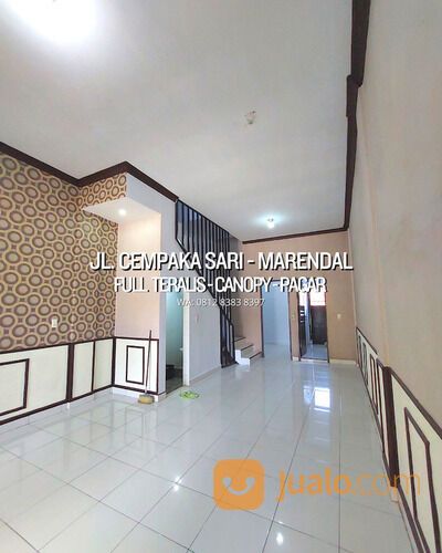 2 LANTAI 500 JUTAAN - JL. CEMPAKA SARI MARENDAL - PINGGIR JALAN BUKAN DALAM GANG