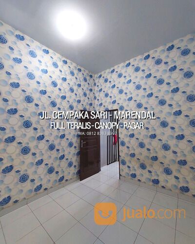 2 LANTAI 500 JUTAAN - JL. CEMPAKA SARI MARENDAL - PINGGIR JALAN BUKAN DALAM GANG