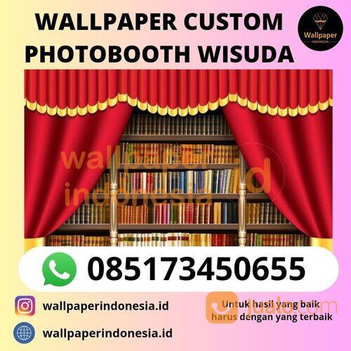 WALLPAPER CUSTOM PHOTOBOOTH WISUDA