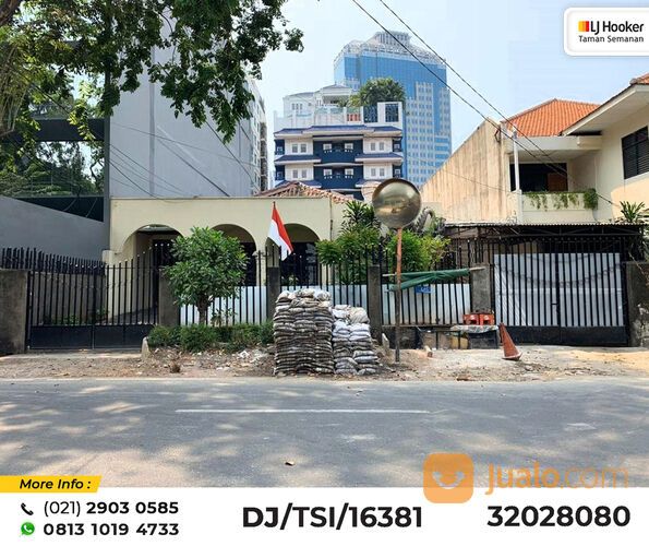 Rumah Taman Kebon Sirih, Jakarta Pusat, 16x43.5 m², 1½ Lt, SHM (TSI/16381)