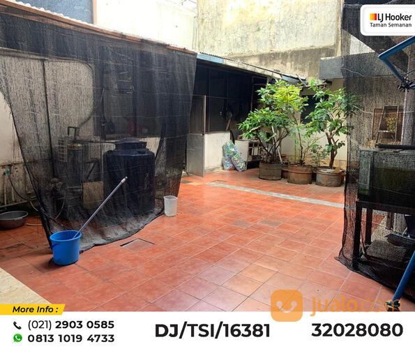 Rumah Taman Kebon Sirih, Jakarta Pusat, 16x43.5 m², 1½ Lt, SHM (TSI/16381)