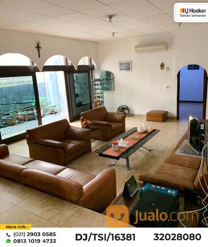 Rumah Taman Kebon Sirih, Jakarta Pusat, 16x43.5 m², 1½ Lt, SHM (TSI/16381)