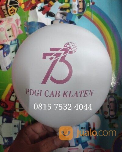 Balon Sablon Solo Terbaik Icha Balon