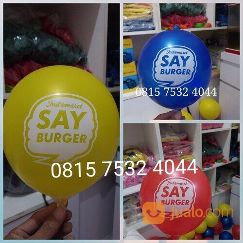 Balon Sablon Solo Terbaik Icha Balon