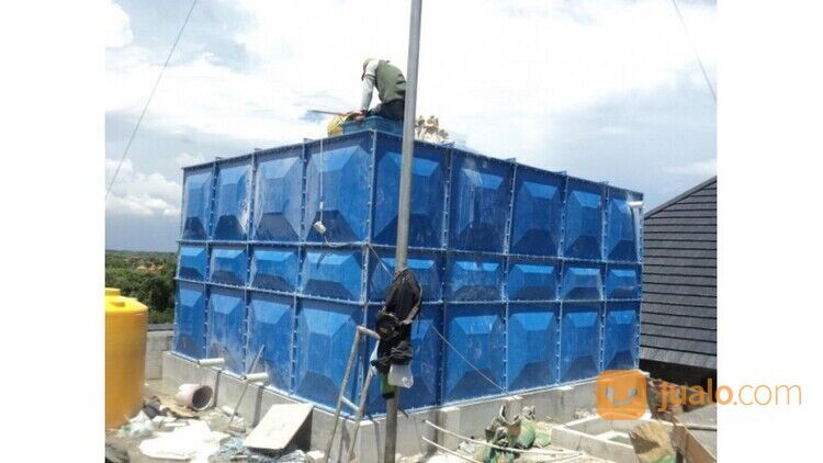 Fiberglass Panel/Tangki Air/Frp Water Tank/Torn Tandon/Under Tank/Penampungan Air Besar Praktis