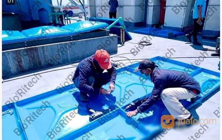 Fiberglass Panel/Tangki Air/Frp Water Tank/Torn Tandon/Under Tank/Penampungan Air Besar Praktis